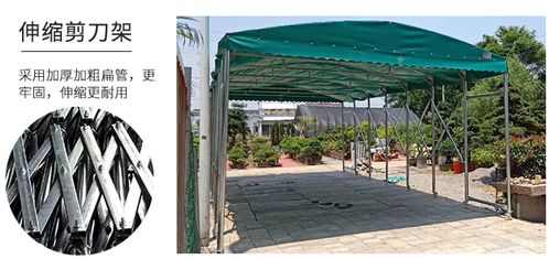 河北滄州推拉式伸縮遮雨棚 倉儲(chǔ)與遮陽的紡織品解決方案